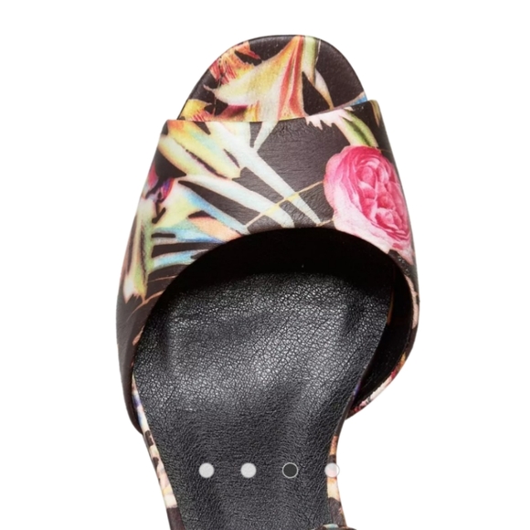 NWT Size 37 Floral Platform shoes Truffle Collection - Picture 6 of 10